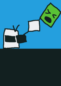 kill green cubes for no reason at all