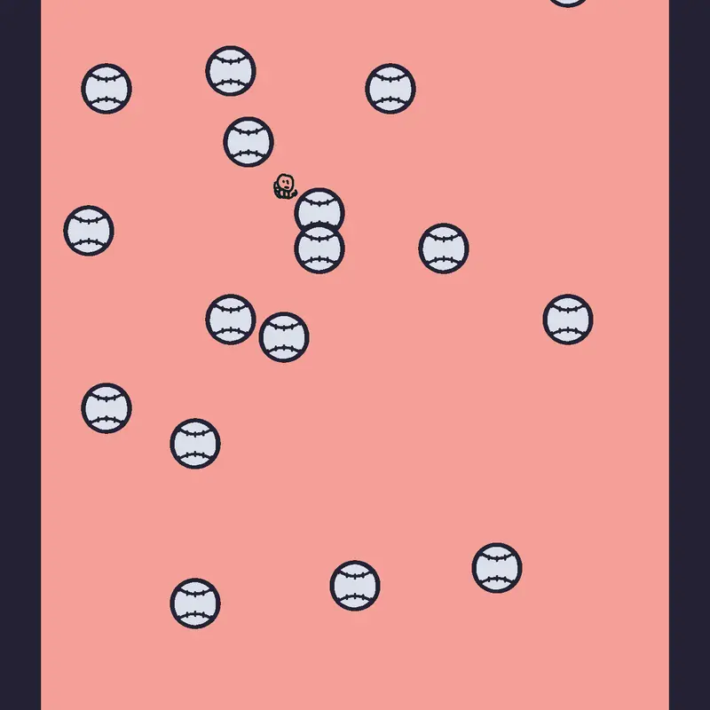 The ballroom filled with balls by @Pinned_Ani