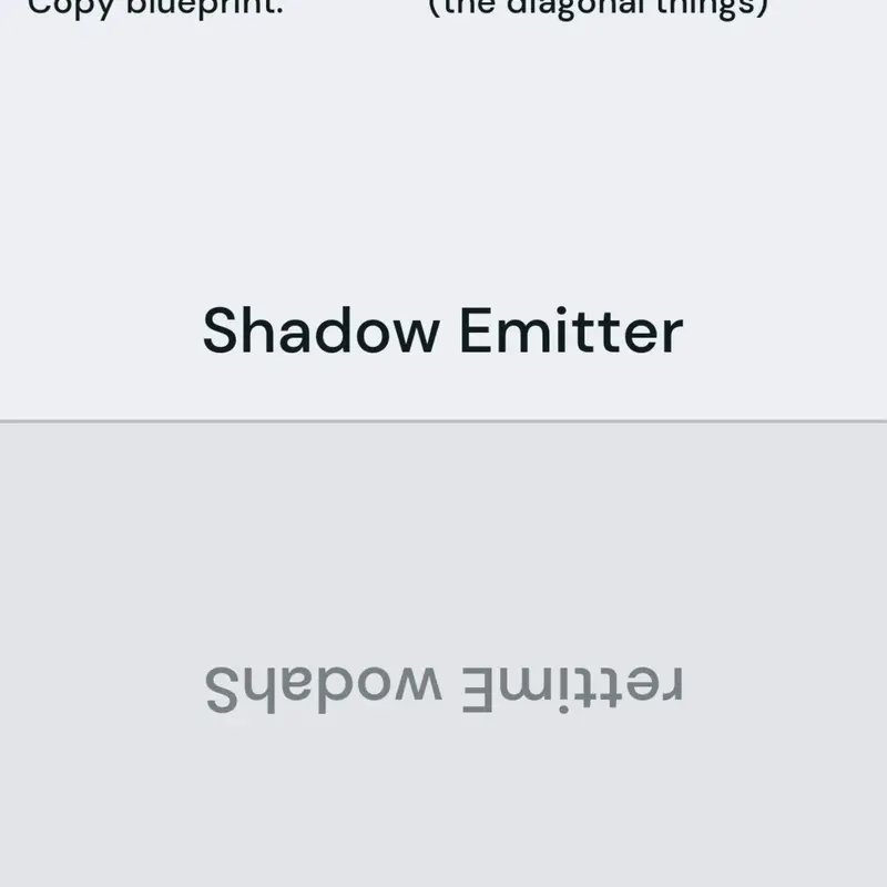 Shadow Emitter by @Espejo_BrothersYT