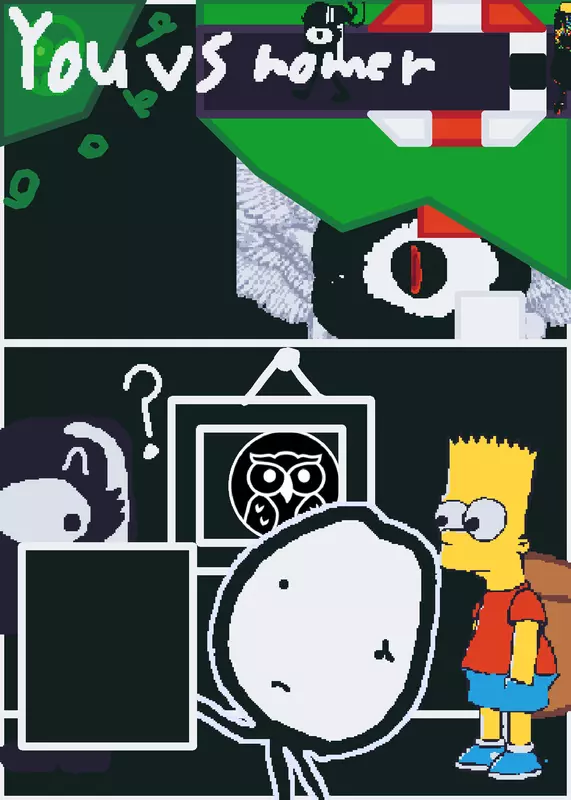You Vs Homer Revamped by @Pizzalord_333