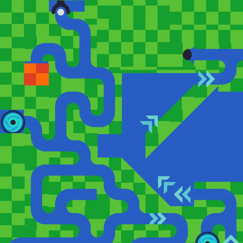GOLF maze by @Hackergreen2026