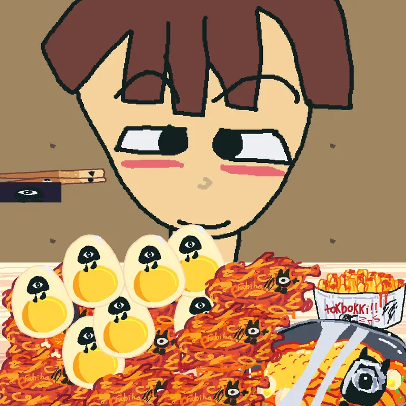 Mukbang bacon by @yourlocalrumi