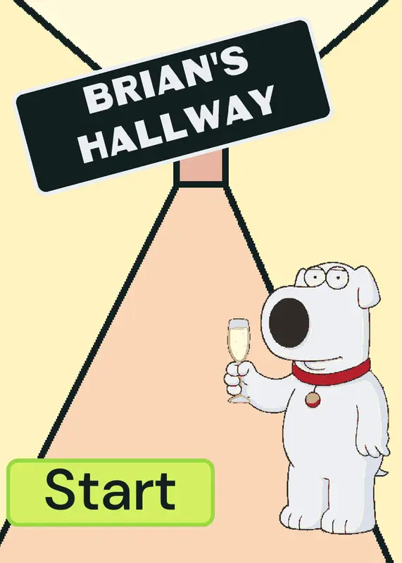 Brian's Hallway by @ChatThisIsNotReal
