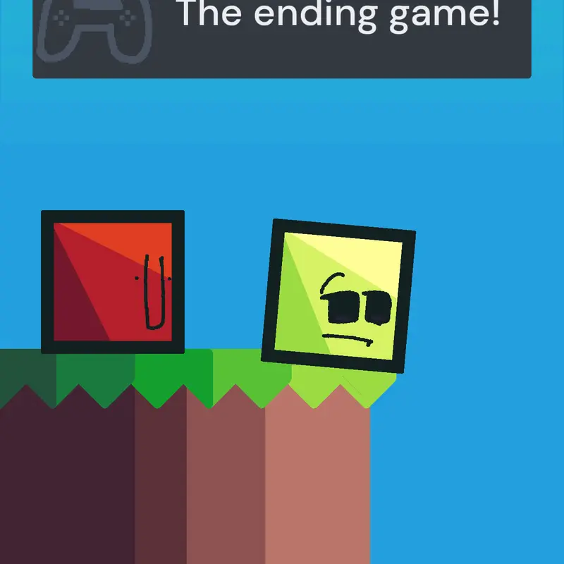 The ending game! by @BlueCube_Offical