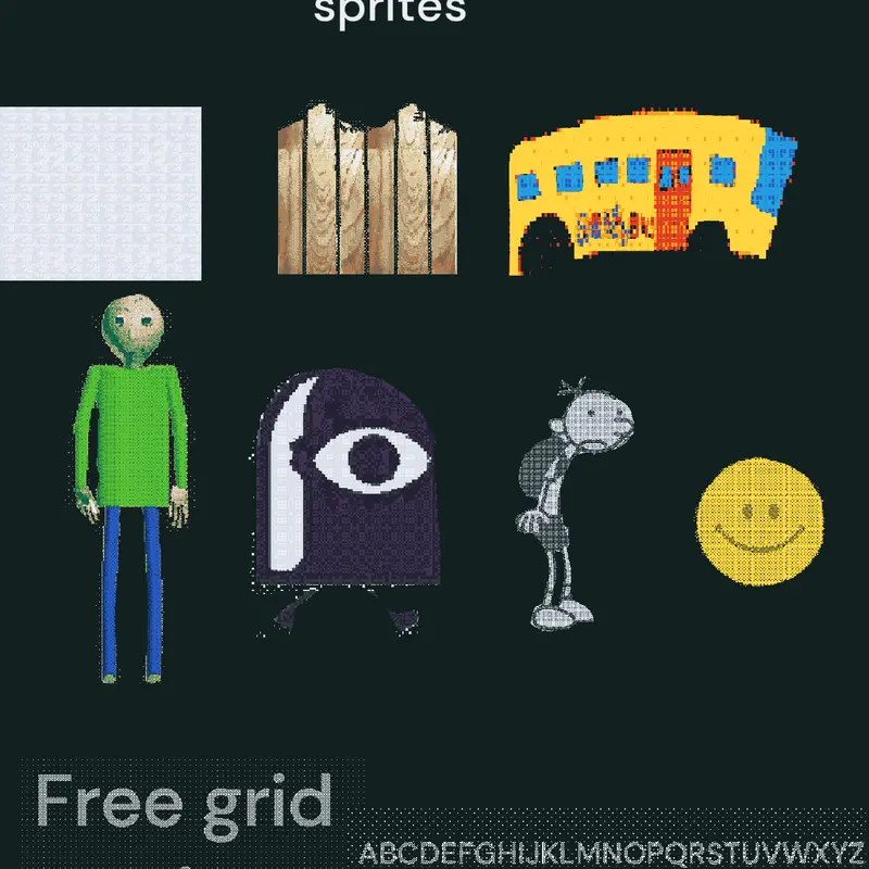 Free grid stuff by @Baldi99