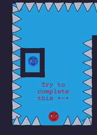 A hard game about red ball and his children...