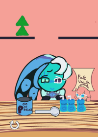 Shadow milk cookie mukbang(WIP)