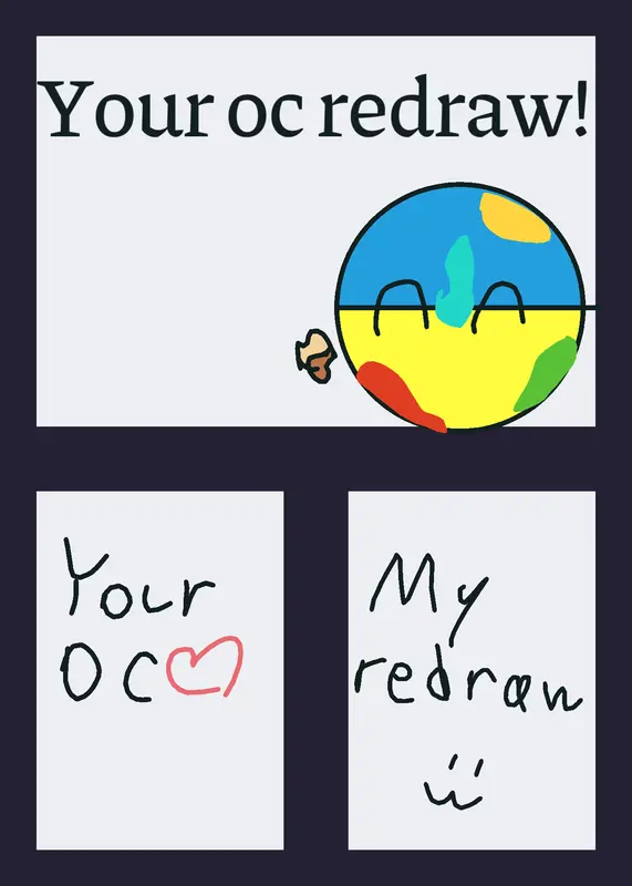Your oc redraw! by @TaneaKrasyi