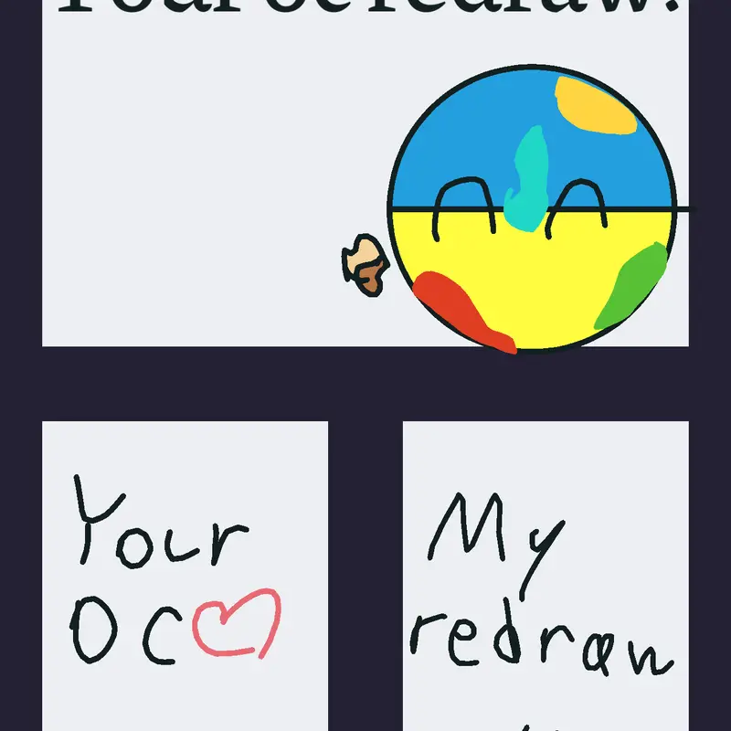 Your oc redraw! by @TaneaKrasyi