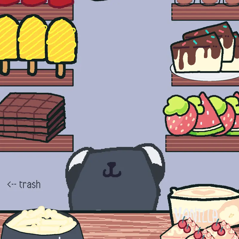 Cute mukbanging cute pebble mukbang asmr by @rohood_ipad
