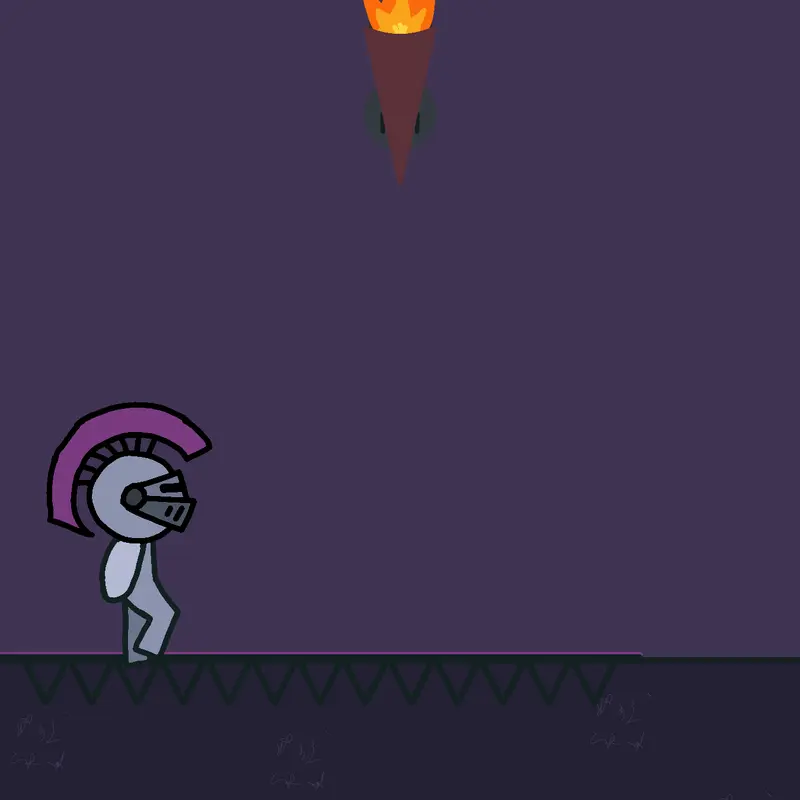Infinite knight run by @nuggetttchiken
