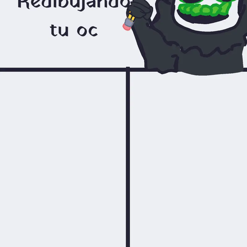 Redibujando tu oc by @Jinxx_oficial