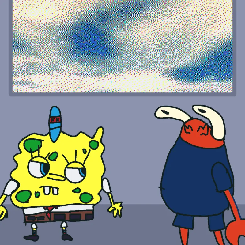 SpongeBob got mad at Mr Krabs by @gabetheman123
