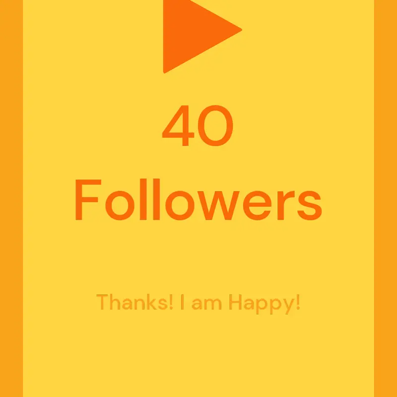 40 followers by @Character_polska2026