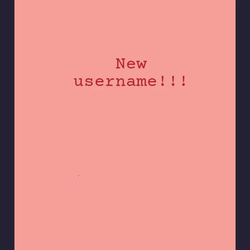 NEW USERNAME by @23322344F0xhilol