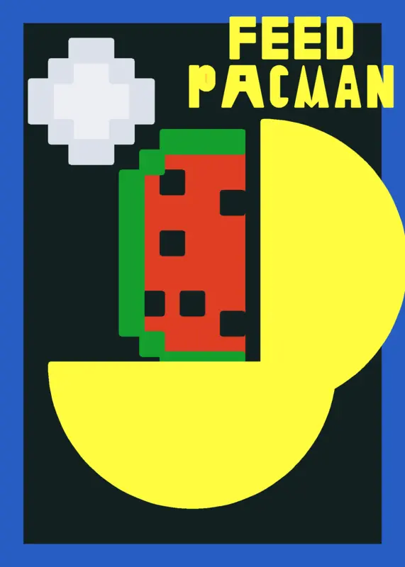 Feed pacman! by @a_random_account1234
