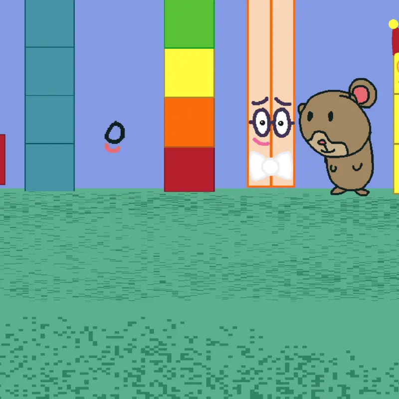 Find the chomiks number blocks! by @NildaBeatrizBenitez