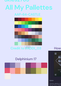 All my Pallettes (Free to Use)