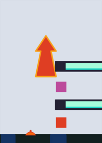 Hard dash.