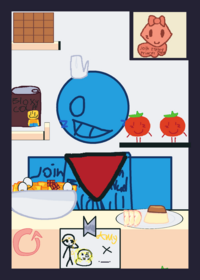 Forsaken Blue dude mukbang