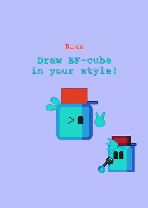 My BF CUBE style by @blockonly682582