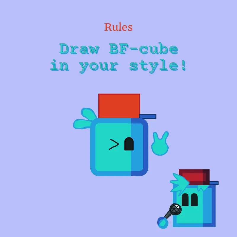 My BF CUBE style by @blockonly682582