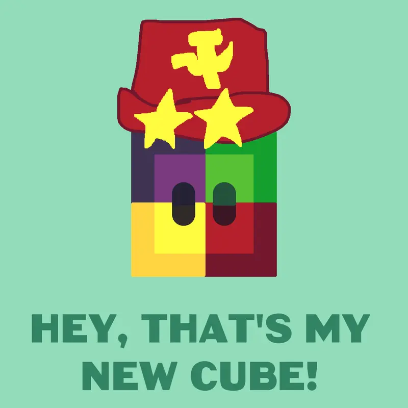 Rainbowlish cube by @TKonekai4_Studios