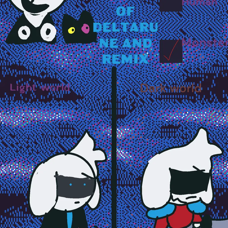 My oc in deltarune by @ZionGarritPereira