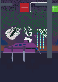 Ocular infected purple storm tornado