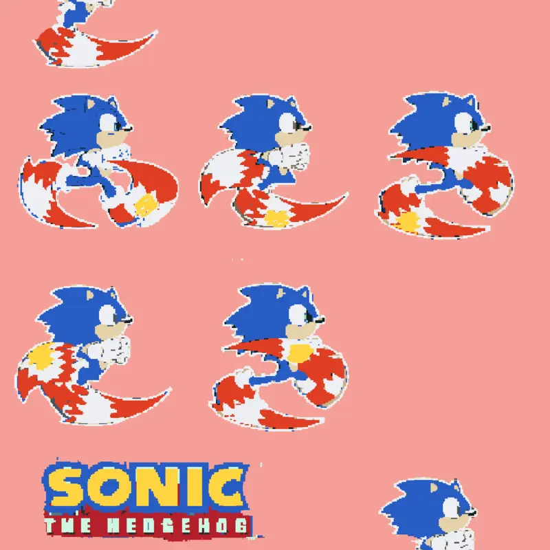 Sonic 4 sprite by @Heitorpeixoto