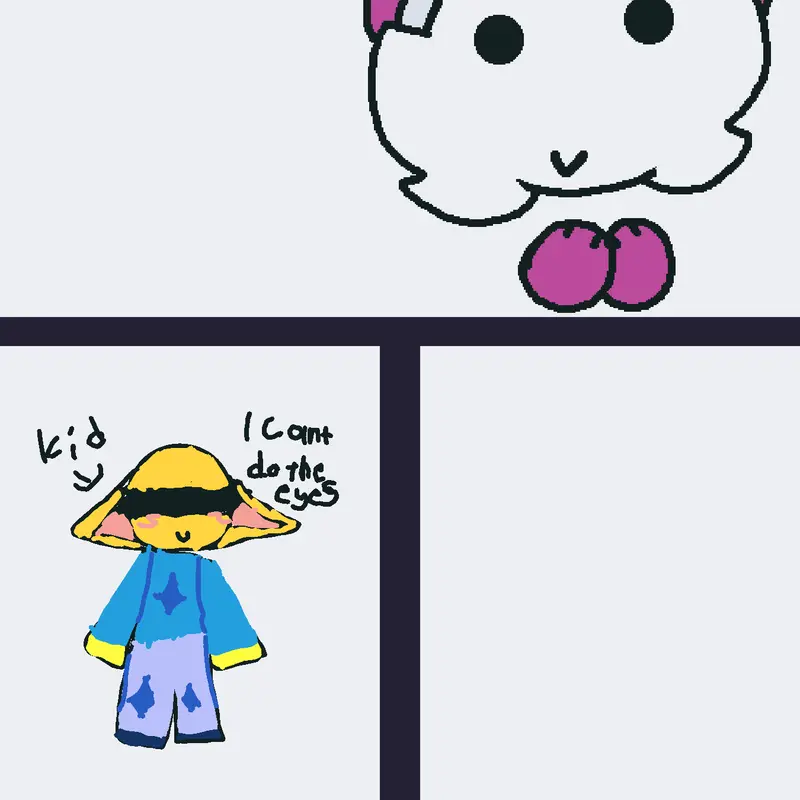 I can’t do the eyes BTW by @_IDKKKK