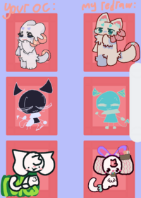 redrawing ur oc’s as Easter version!you can...