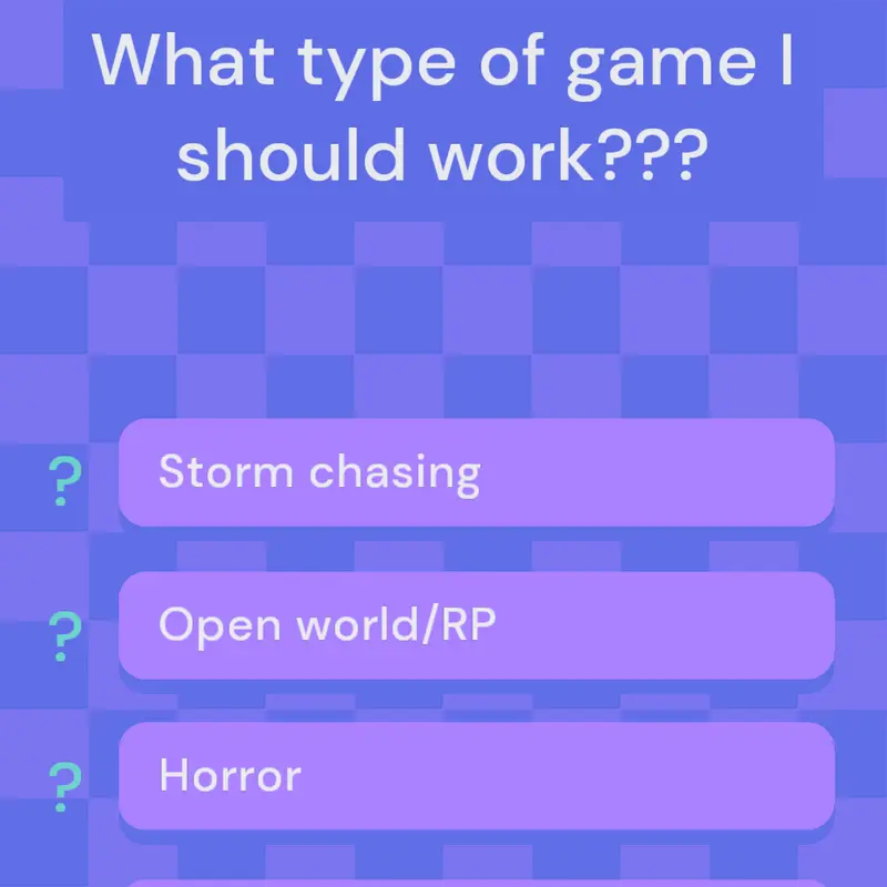 Suggestions by @TESTE_GAM3Rtwo