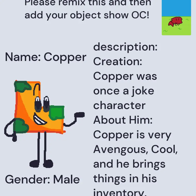 Copper's Submission! by @CopperOSC