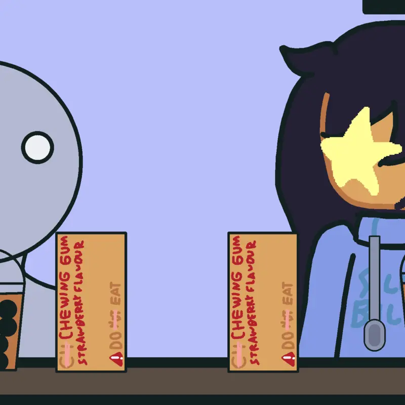 Lesbian Space Mukbang by @moonzyhatesdandy_back