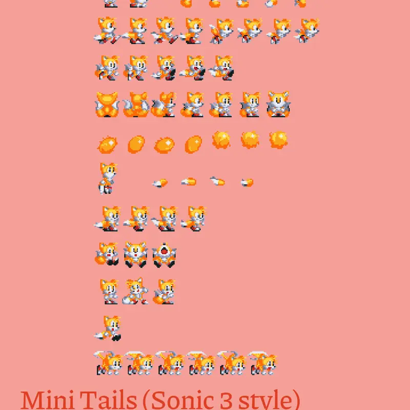 #sprite #freetouse #sonic #tails by @SonicDeLATAM