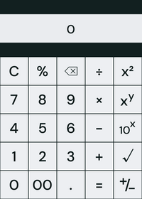 My first calculator