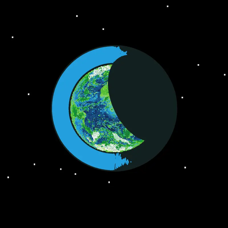 Earth & Sun by @eat_it