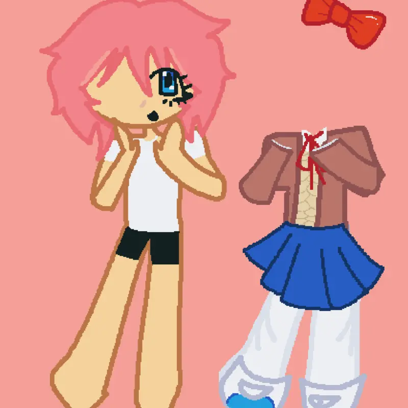 Doki doki literature club dress up by @Mifik
