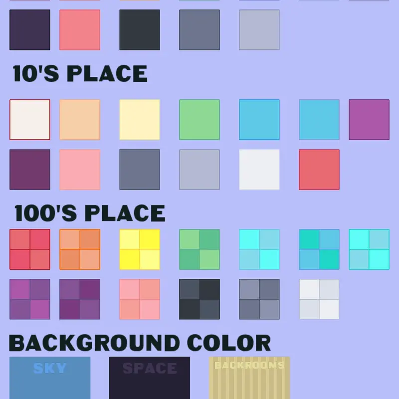 RenzLTP's Numberblock Sprite Pack by @RenzLTP