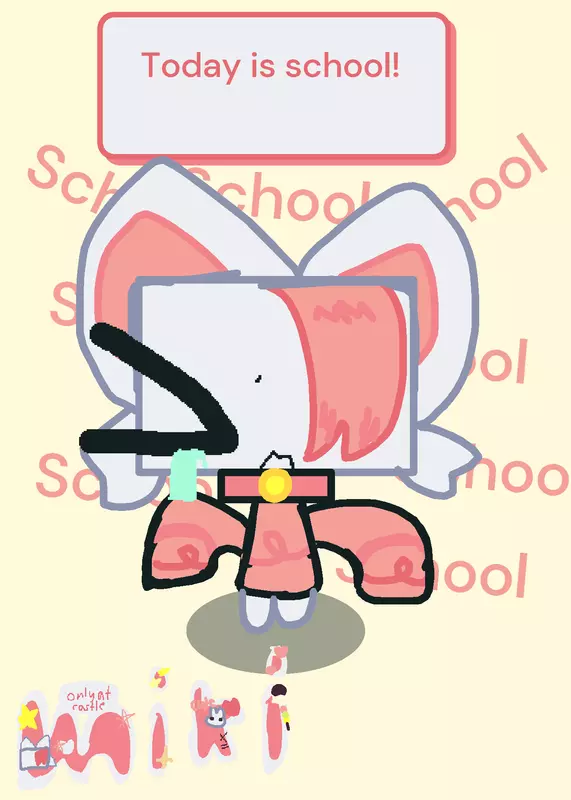 I have school on Wednesday! by @mikilota