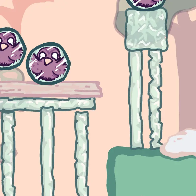 Troll birds by @elrusoia2000