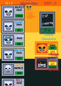 undertale: judgement day sans Multiverse