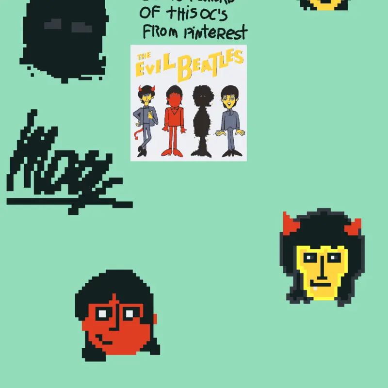 The Beatles Fanart by @lmaof