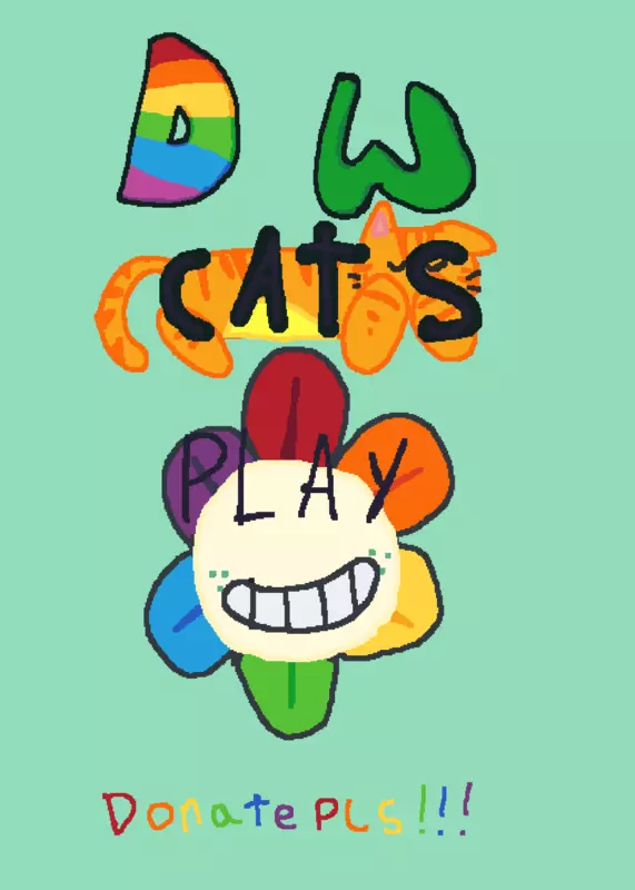 Dandy’s world cats dress up game! by @D011y