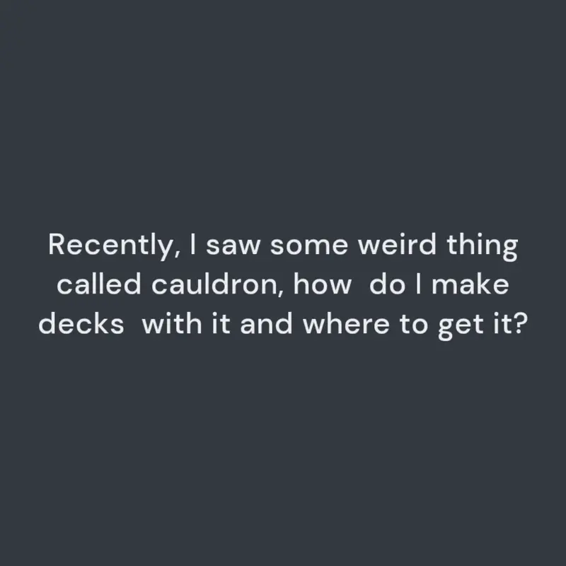 Cauldron by @Katarix-AI