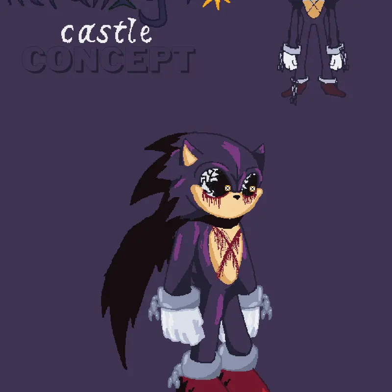Exe sprites concept by @feutersonic