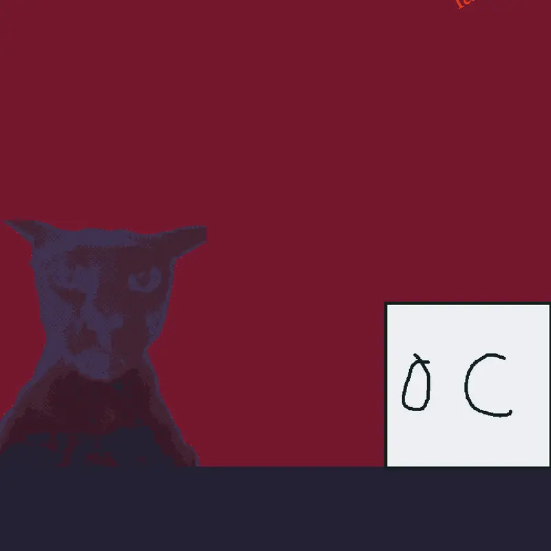 Qna with evil larry by @BASE_PLATE