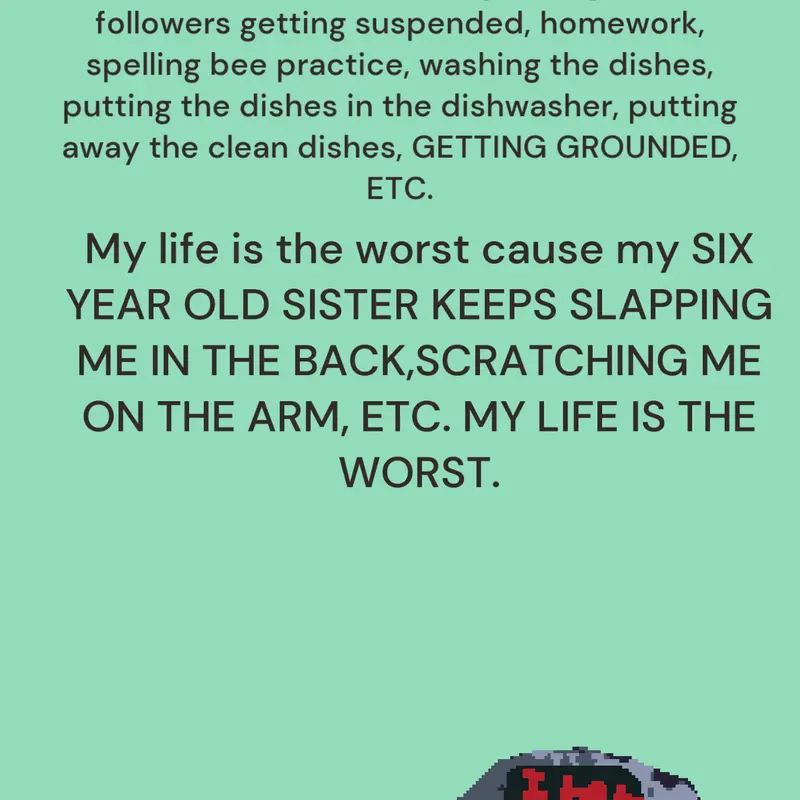 MY LIFE IS THE WORST by @DaryllTheIceKing