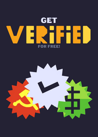 Get verified for free!